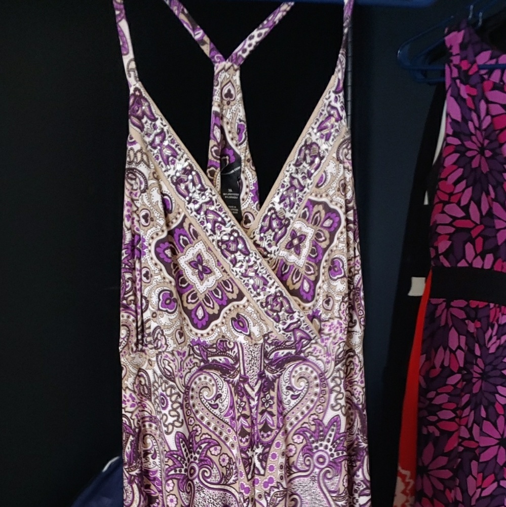 Inc sun dress XL EC